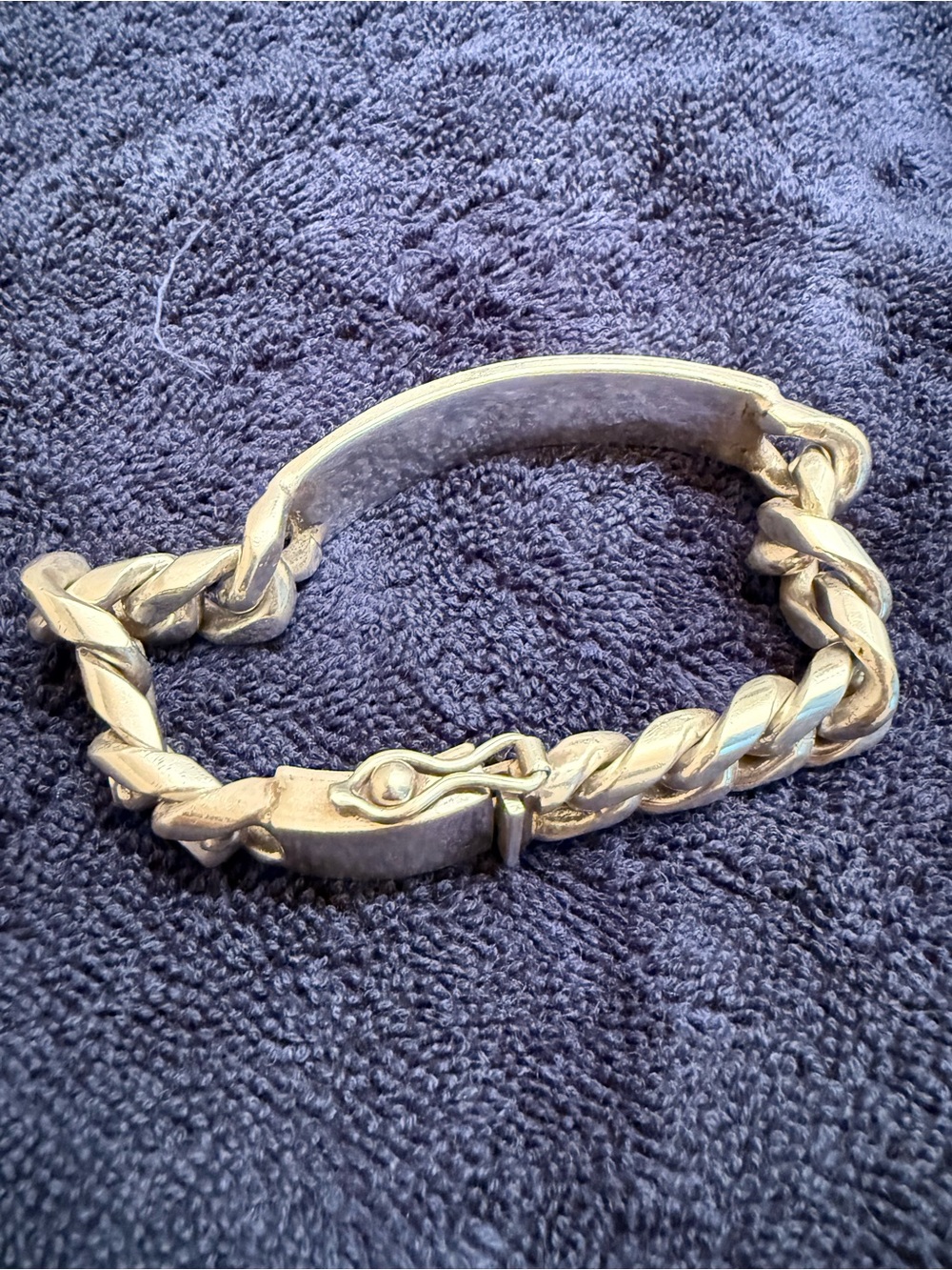 Sterling 925 Silver Braided Bracelet. Lightly used